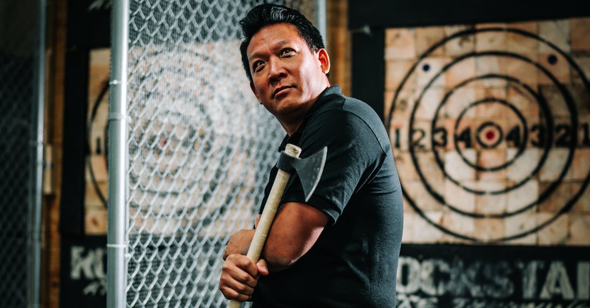 Axe Throwing at a Brewery Austin bachelor party